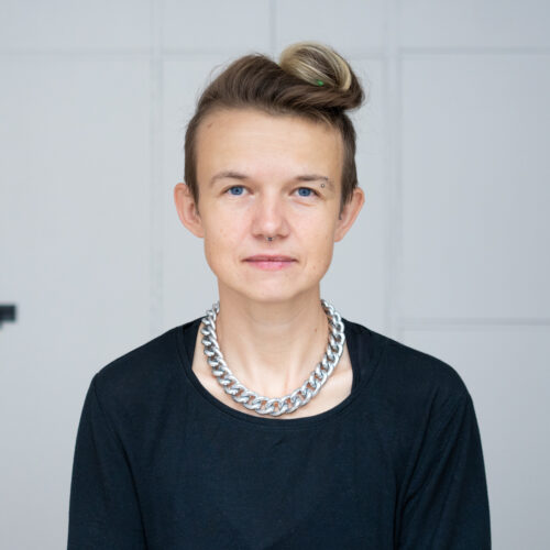 Portret Joanny Ostrowskiej autorstwa Jakuba Szafrańskiego.